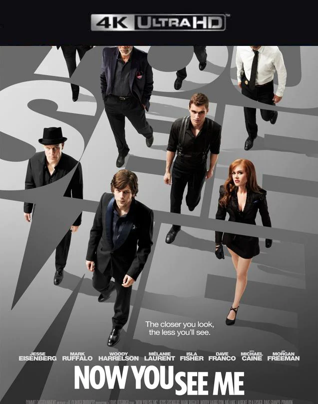 NOW YOU SEE ME VUDU 4K OR ITUNES 4K VIA MA