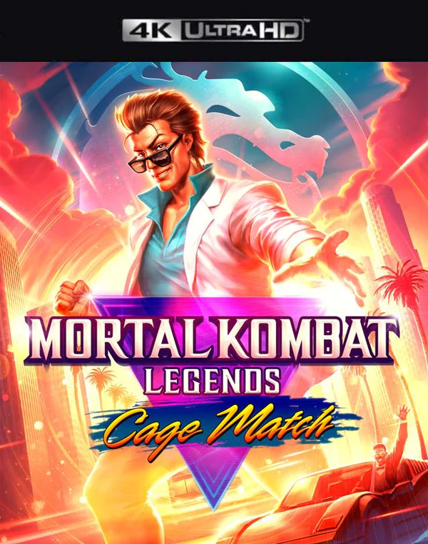 MORTAL KOMBAT LEGENDS CAGE MATCH VUDU 4K OR ITUNES 4K VIA MOVIES ANYWHERE