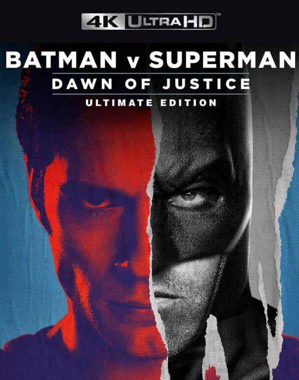 BATMAN V SUPERMAN DAWN OF JUSTICE VUDU 4K OR ITUNES 4K VIA MA