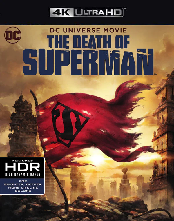 THE DEATH OF SUPERMAN FANDANGONOW 4K OR ITUNES 4K VIA MOVIES ANYWHERE