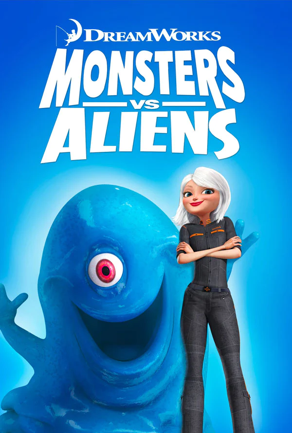 MONSTERS VS ALIENS VUDU HD OR ITUNES HD VIA MOVIES ANYWHERE