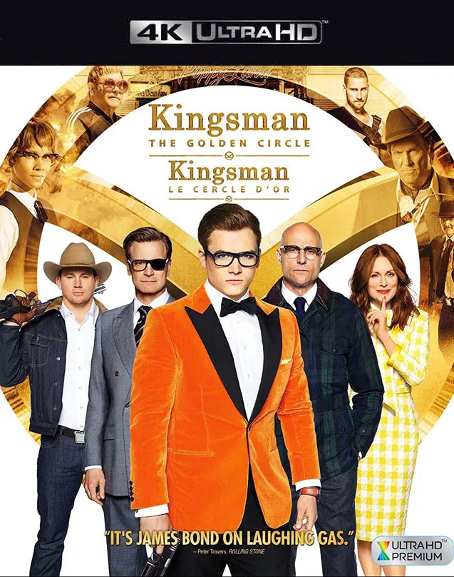 KINGSMAN THE GOLDEN CIRCLE VUDU 4K THROUGH ITUNES 4K