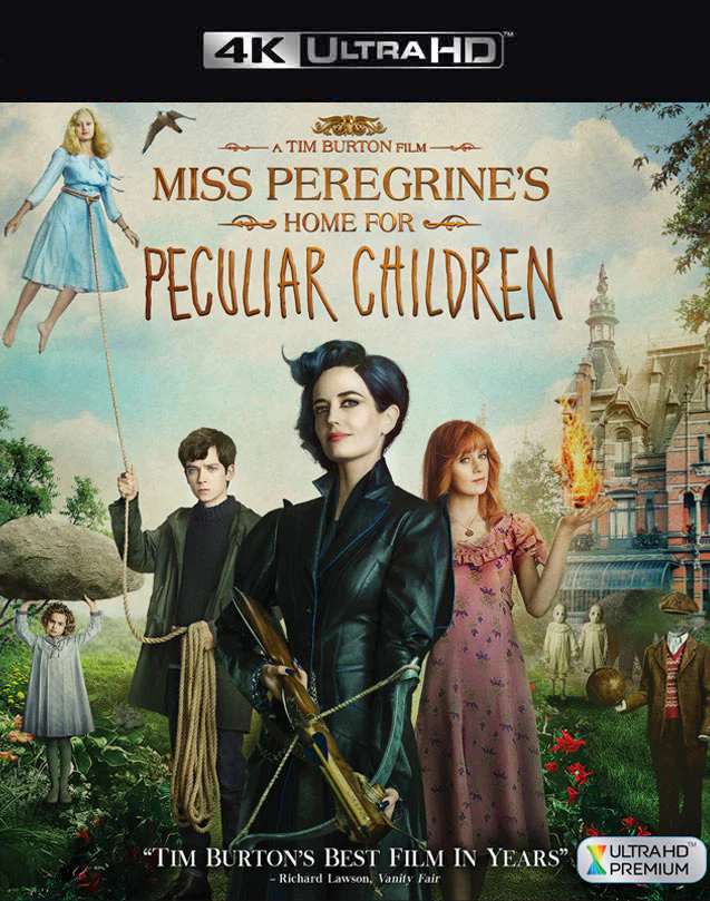 MISS PEREGRINE'S HOME FOR PECULIAR CHILDREN VUDU 4K THROUGH ITUNES 4K