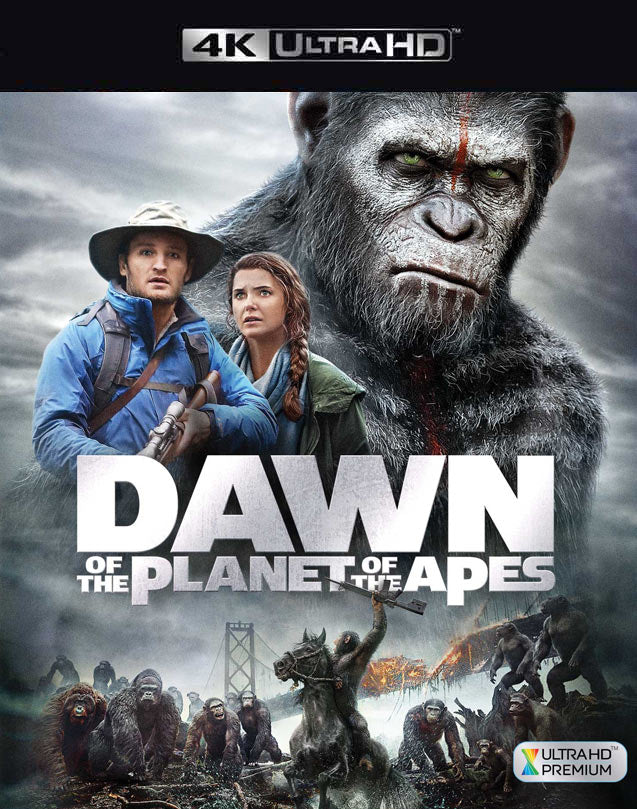 DAWN OF THE PLANET OF THE APES VUDU 4K THROUGH ITUNES 4K