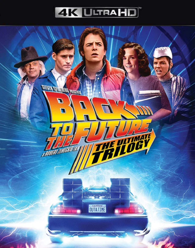 BACK TO THE FUTURE TRILOGY VUDU 4K OR ITUNES 4K VIA MA