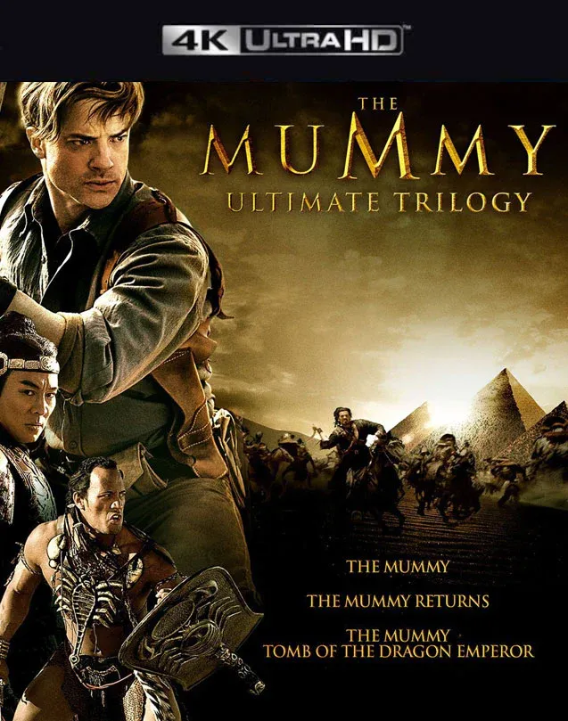 THE MUMMY TRILOGY VUDU 4K OR ITUNES 4K VIA MOVIES ANYWHERE