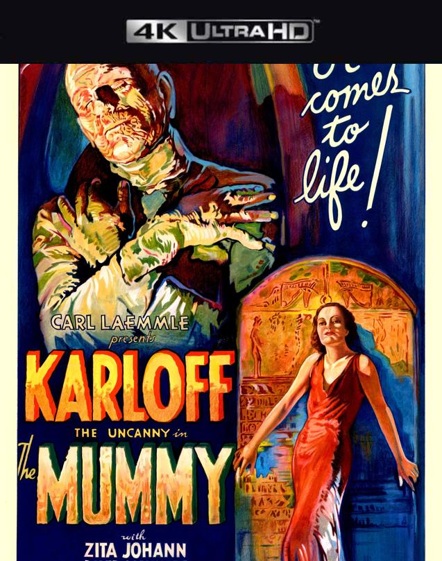 THE MUMMY 1932 VUDU 4K OR ITUNES 4K VIA MOVIES ANYWHERE