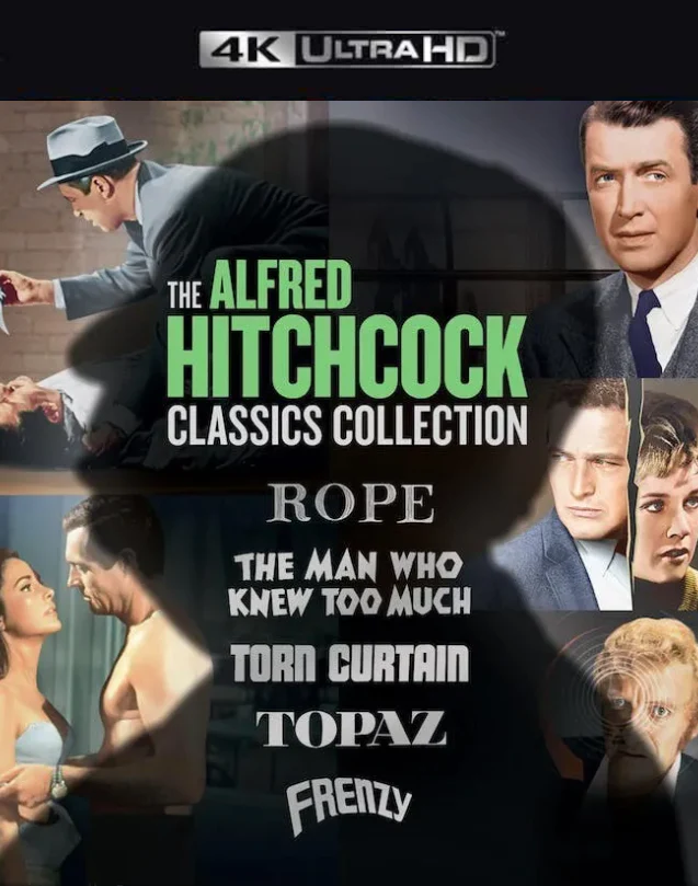 ALFRED HITCHCOCK CLASSICS COLLECTION VOL 3 VUDU 4K OR ITUNES 4K VIA MA