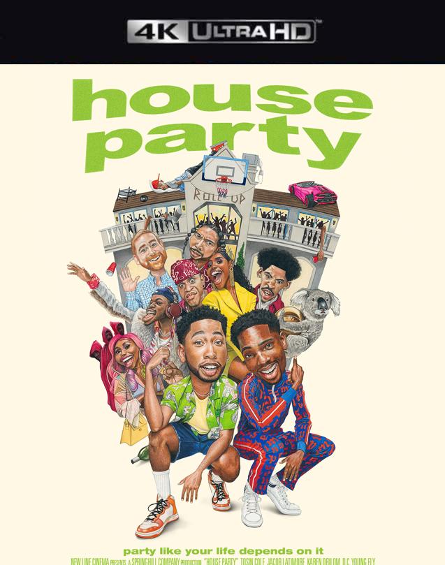 THE HOUSE PARTY 2023 VUDU 4K OR ITUNES 4K VIA MOVIES ANYWHERE