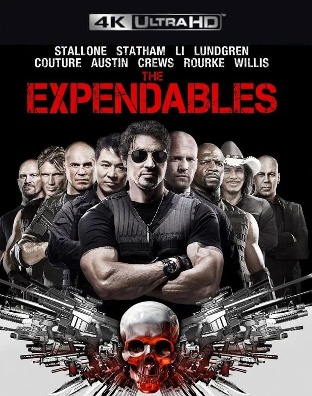 THE EXPENDABLES VUDU 4K OR ITUNES 4K