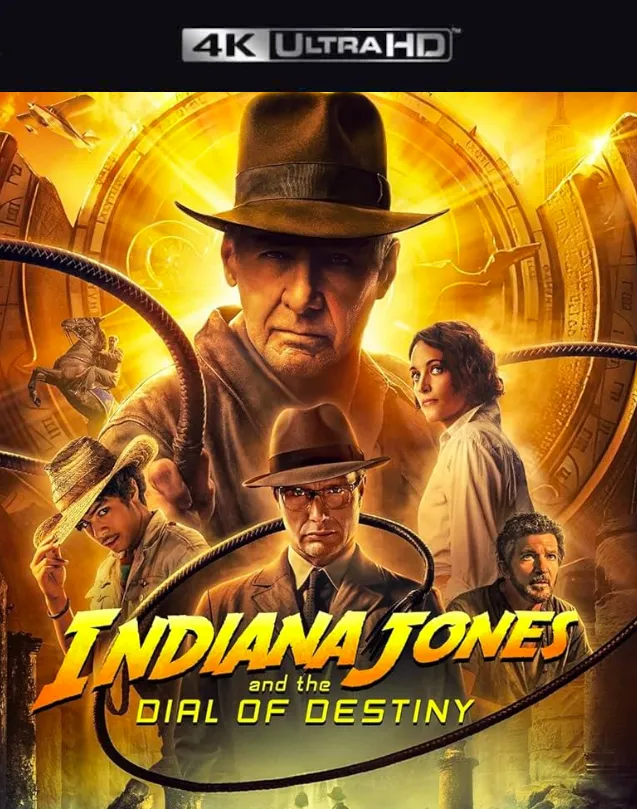 INDIANA JONES AND THE DIAL OF DESTINY VUDU 4K OR ITUNES 4K VIA MA