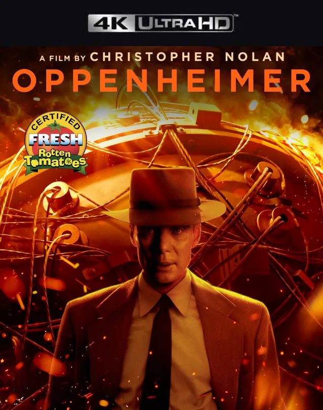 OPPENHEIMER VUDU 4K OR ITUNES 4K VIA MA