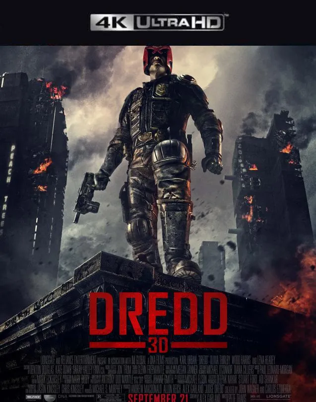 DREDD 2012 VUDU 4K