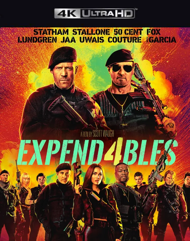 EXPENDABLES 4 VUDU 4K OR ITUNES 4K