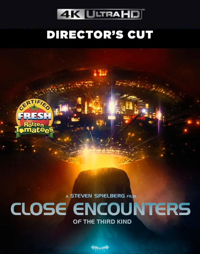 CLOSE ENCOUNTERS OF THE THIRD KIND DIRECTOR'S CUT VUDU 4K OR ITUNES 4K VIA MA