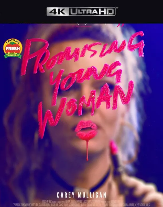 PROMISING YOUNG WOMAN VUDU 4K OR ITUNES 4K VIA MOVIES ANYWHERE