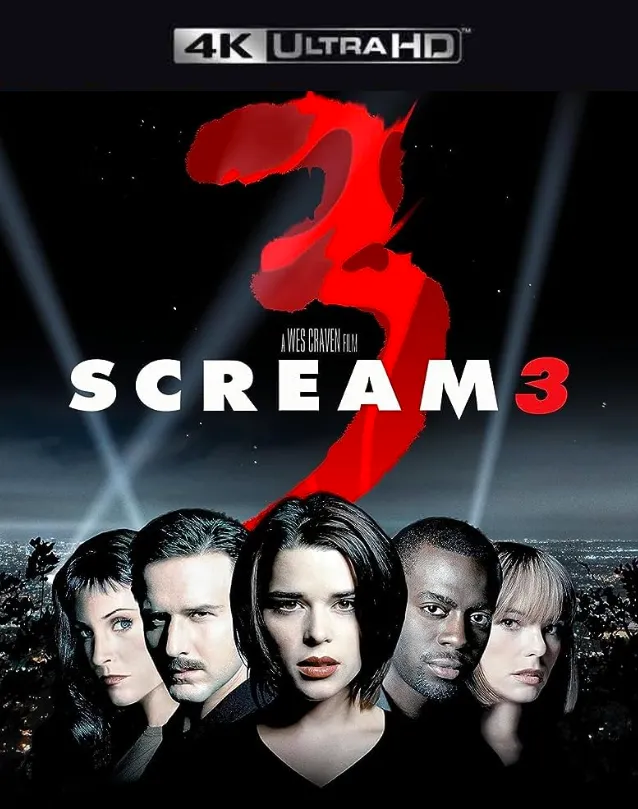 SCREAM 3 VUDU 4K OR ITUNES 4K