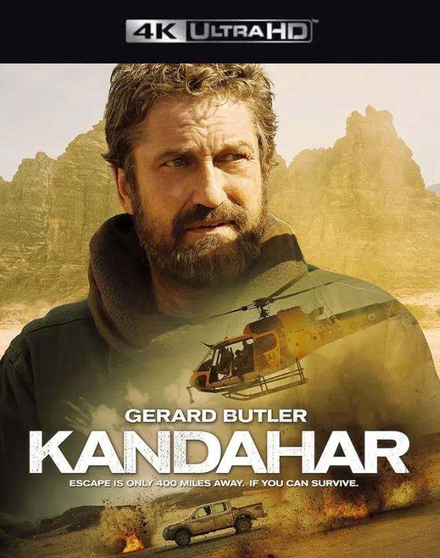 KANDAHAR VUDU 4K OR ITUNES 4K VIA MA