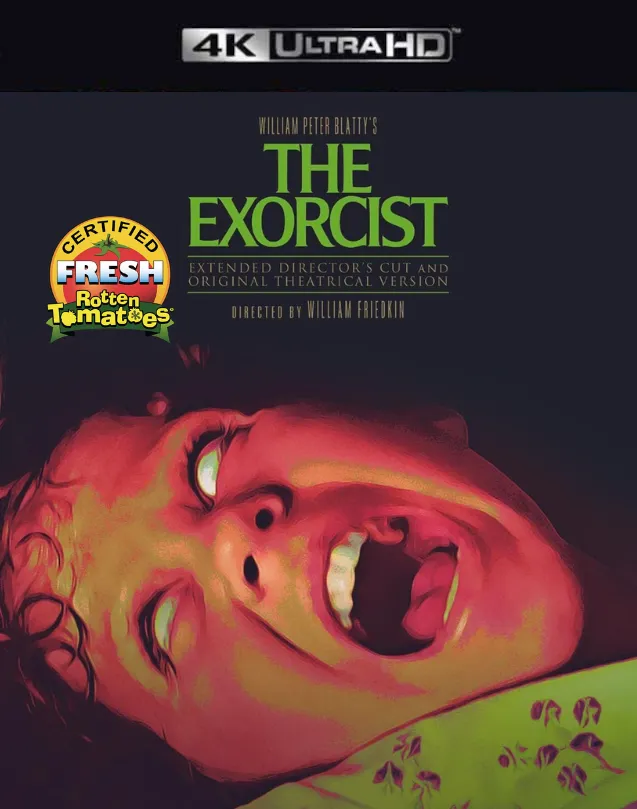 THE EXORCIST THEATRICAL + EXTENDED VUDU 4K OR ITUNES 4K VIA MA