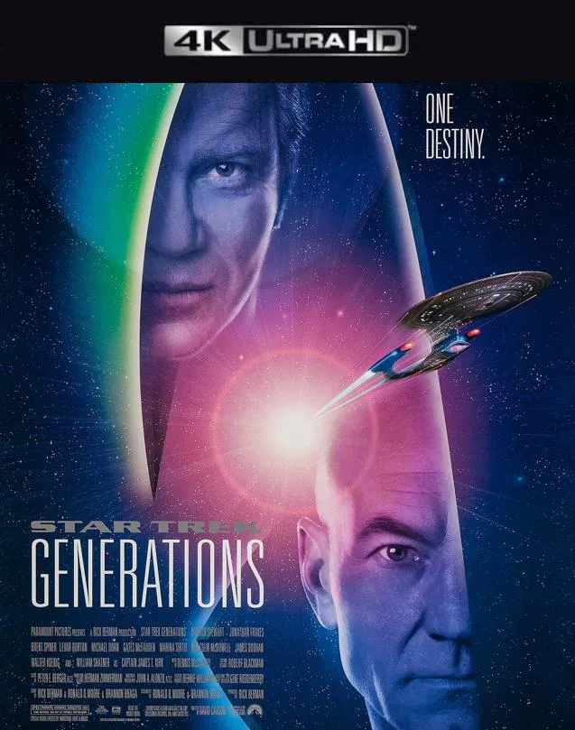 STAR TREK GENERATIONS VUDU 4K OR ITUNES 4K