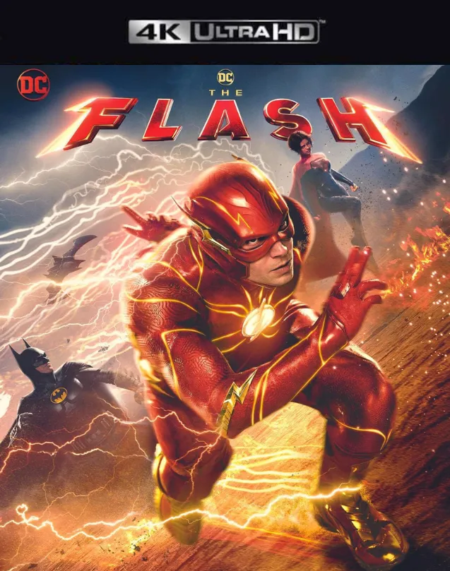 THE FLASH VUDU 4K OR ITUNES 4K VIA MA