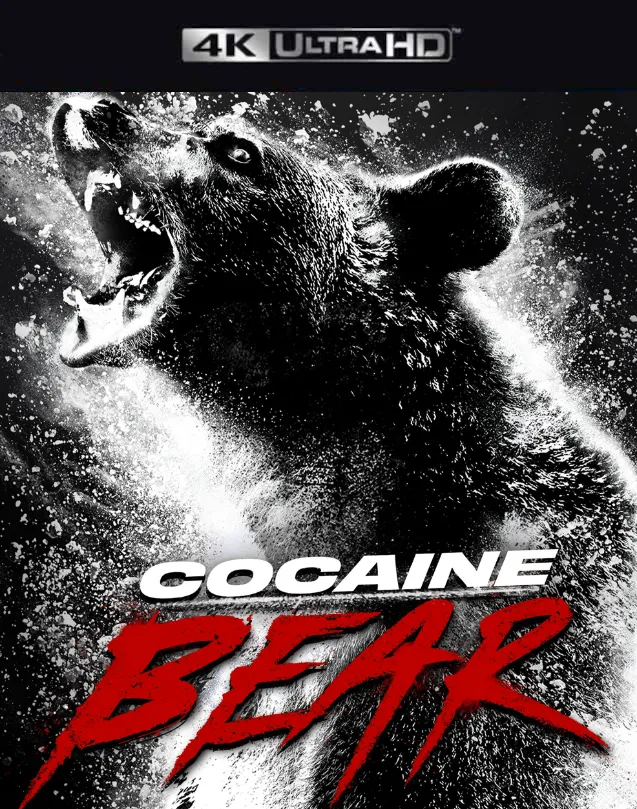 COCAINE BEAR VUDU 4K OR ITUNES 4K VIA MA