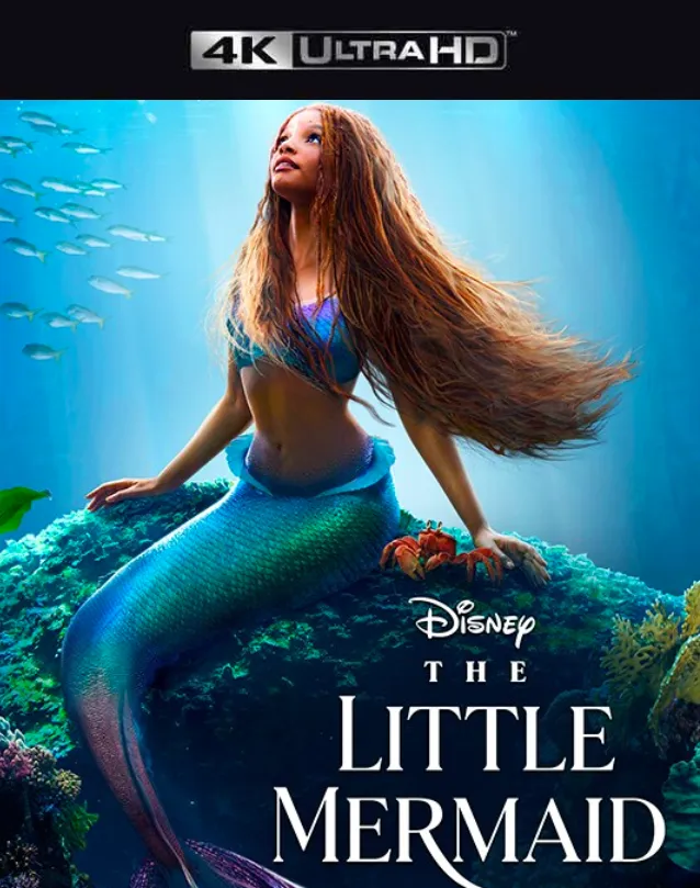 THE LITTLE MERMAID 2023 VUDU 4K OR ITUNES 4K VIA MA