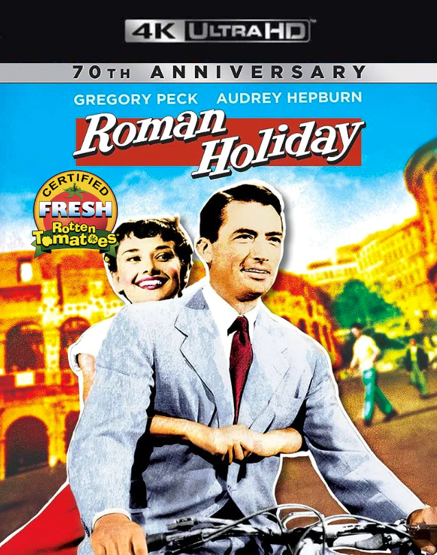 ROMAN HOLIDAY VUDU 4K OR ITUNES 4K