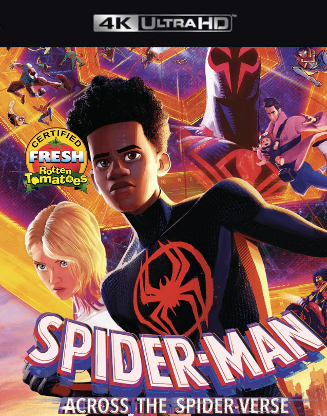 SPIDER-MAN ACROSS THE SPIDER-VERSE VUDU 4K OR ITUNES 4K VIA MA