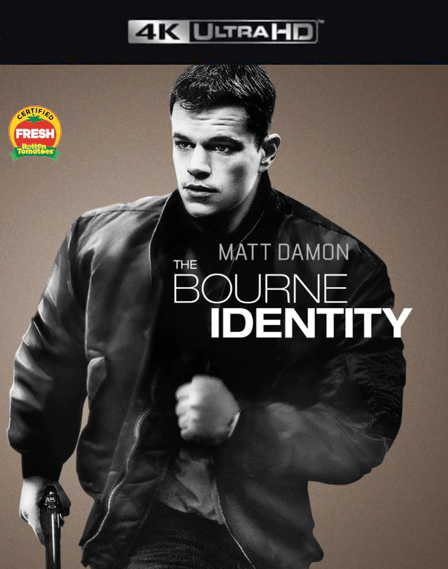 THE BOURNE IDENTITY VUDU 4K OR ITUNES 4K VIA MA