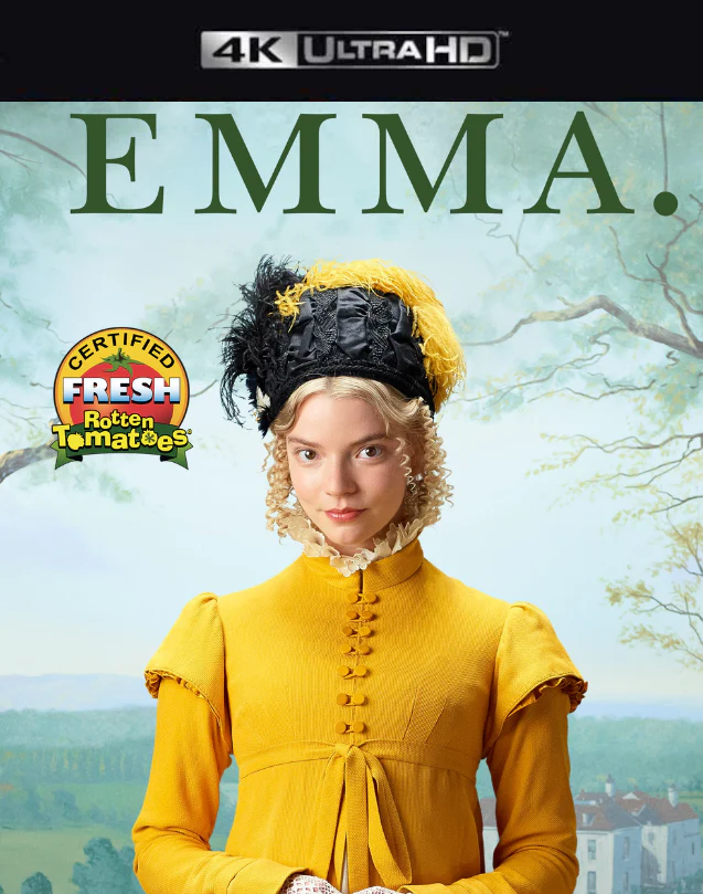 EMMA 2020 VUDU 4K OR ITUNES 4K VIA MA