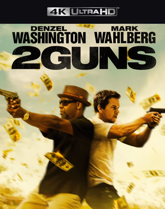 2 GUNS VUDU 4K OR ITUNES 4K VIA MA