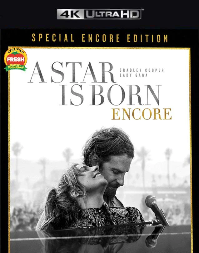 A STAR IS BORN ENCORE VUDU 4K OR ITUNES 4K VIA MOVIES ANYWHERE