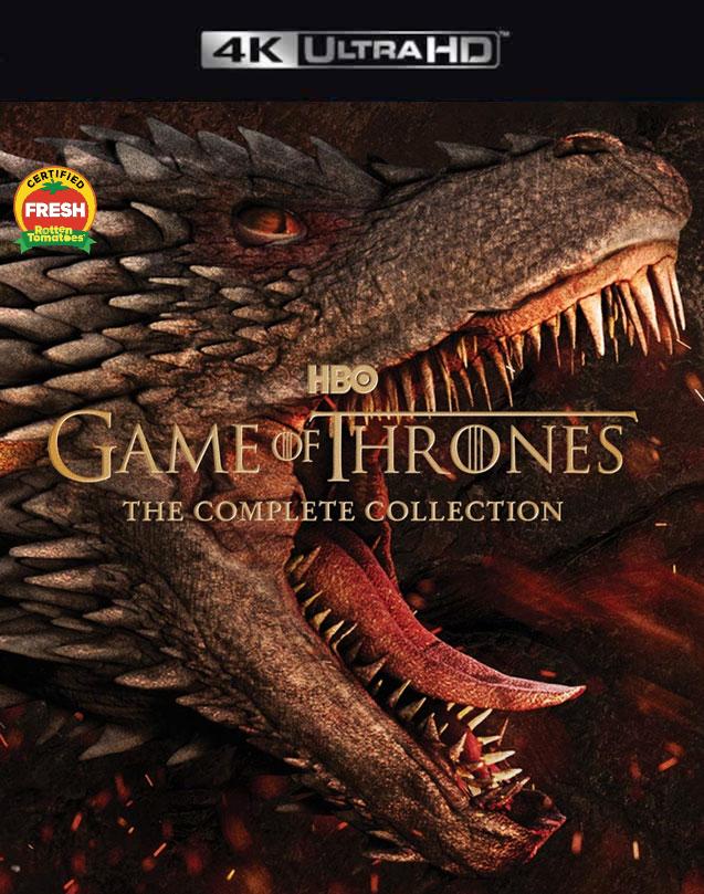 GAME OF THRONES THE COMPLETE COLLECTION VUDU 4K