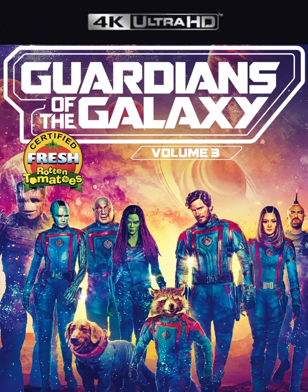 GUARDIANS OF THE GALAXY VOL. 3 VUDU 4K OR ITUNES 4K VIA MA