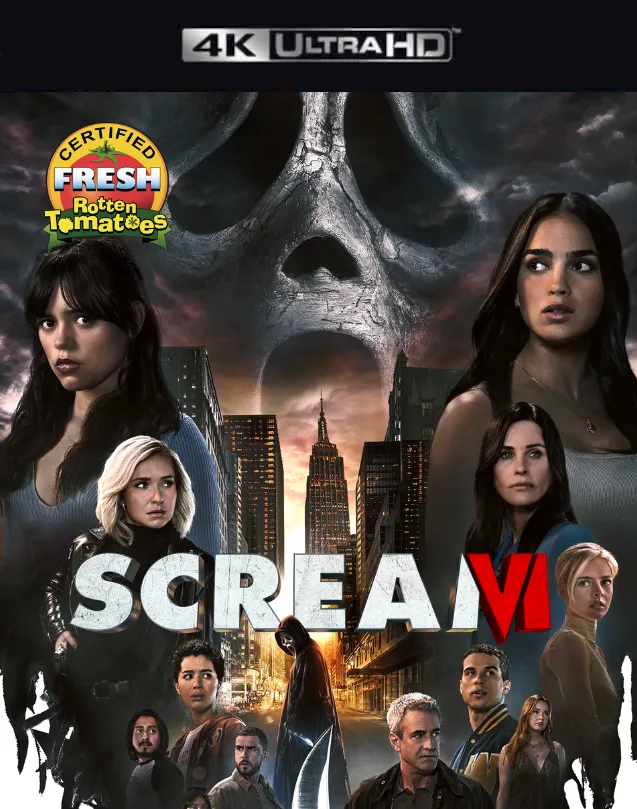 SCREAM VI VUDU 4K OR ITUNES 4K