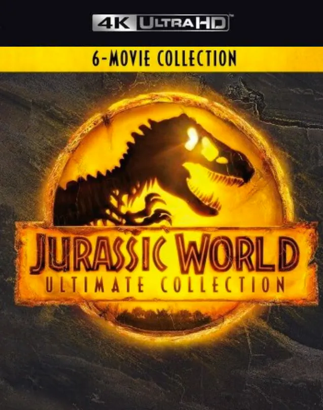 JURASSIC WORLD ULTIMATE COLLECTION VUDU 4K OR ITUNES 4K VIA MA