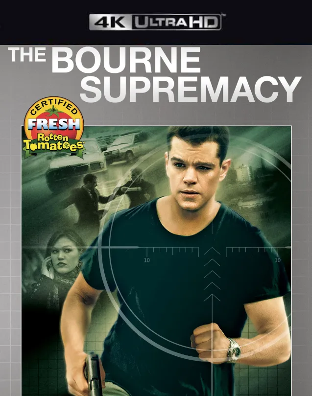 THE BOURNE SUPREMACY VUDU 4K OR ITUNES 4K VIA MA