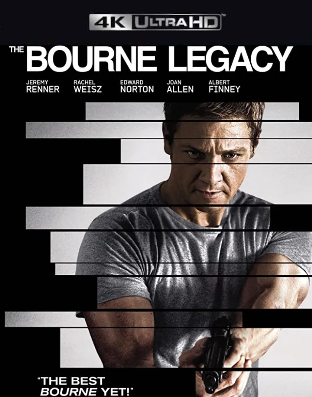 BOURNE LEGACY VUDU 4K OR ITUNES 4K VIA MA