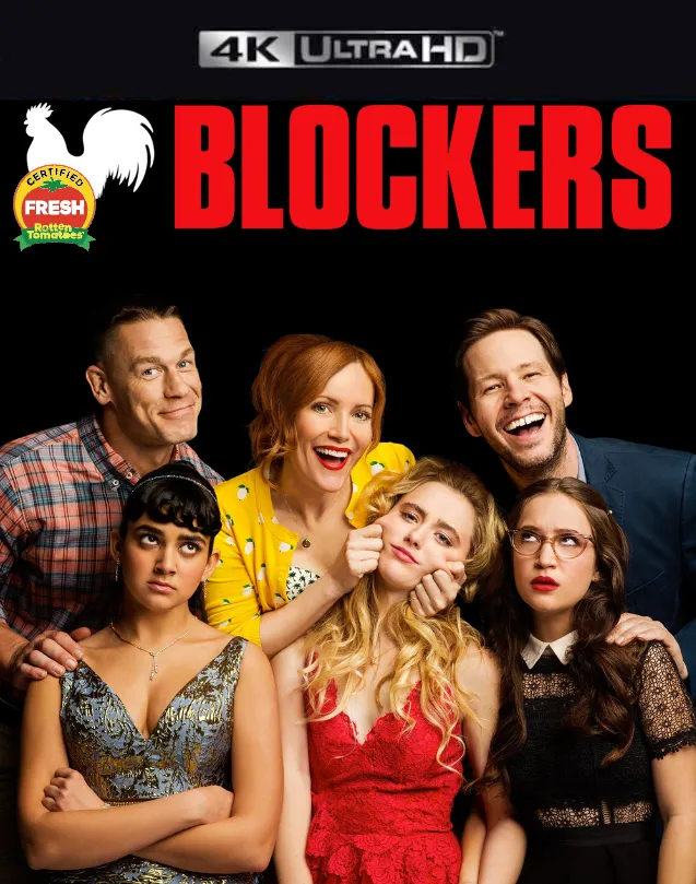 BLOCKERS VUDU 4K OR ITUNES 4K VIA MA