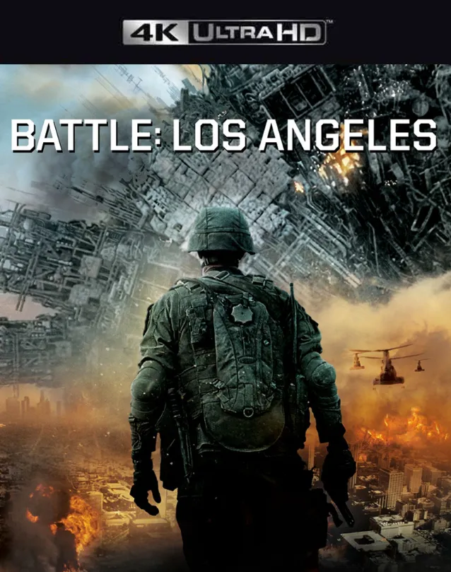 BATTLE LOS ANGELES VUDU 4K OR ITUNES 4K VIA MA