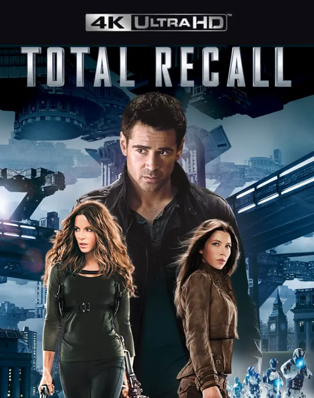 TOTAL RECALL VUDU 4K OR ITUNES 4K VIA MA