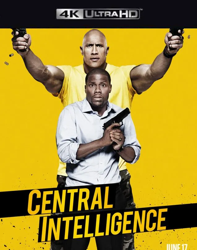 CENTRAL INTELLIGENCE UNRATED VUDU 4K OR ITUNES 4K VIA MA