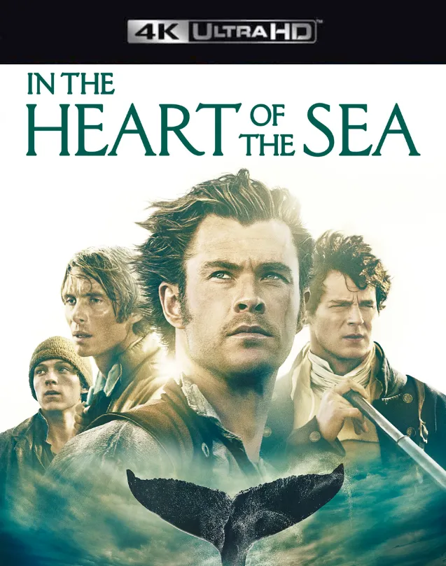 IN THE HEART OF SEA VUDU 4K OR ITUNES 4K VIA MA