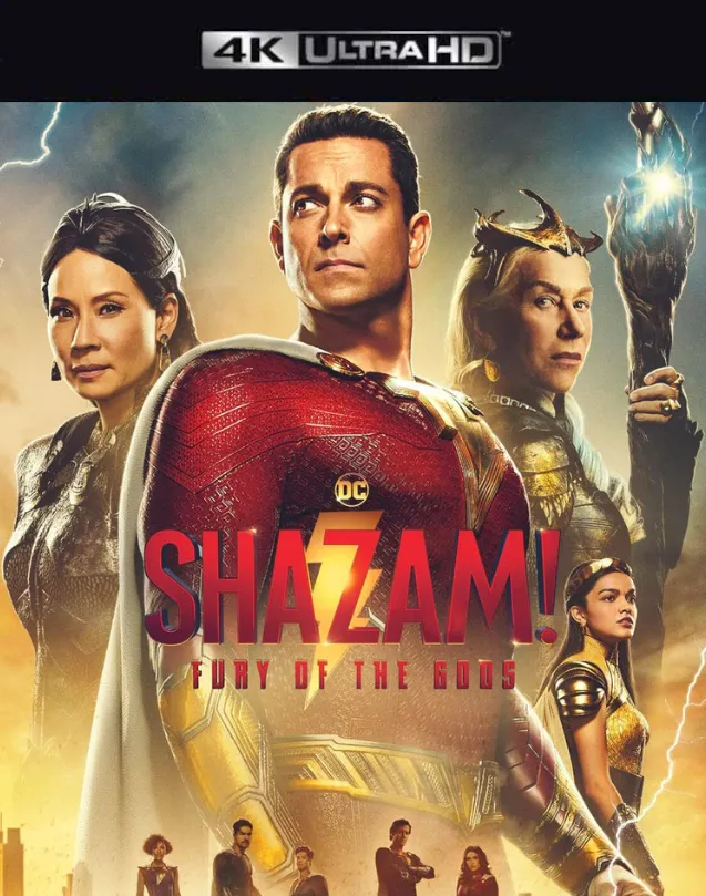 SHAZAM FURY OF THE GODS VUDU 4K OR ITUNES 4K VIA MA