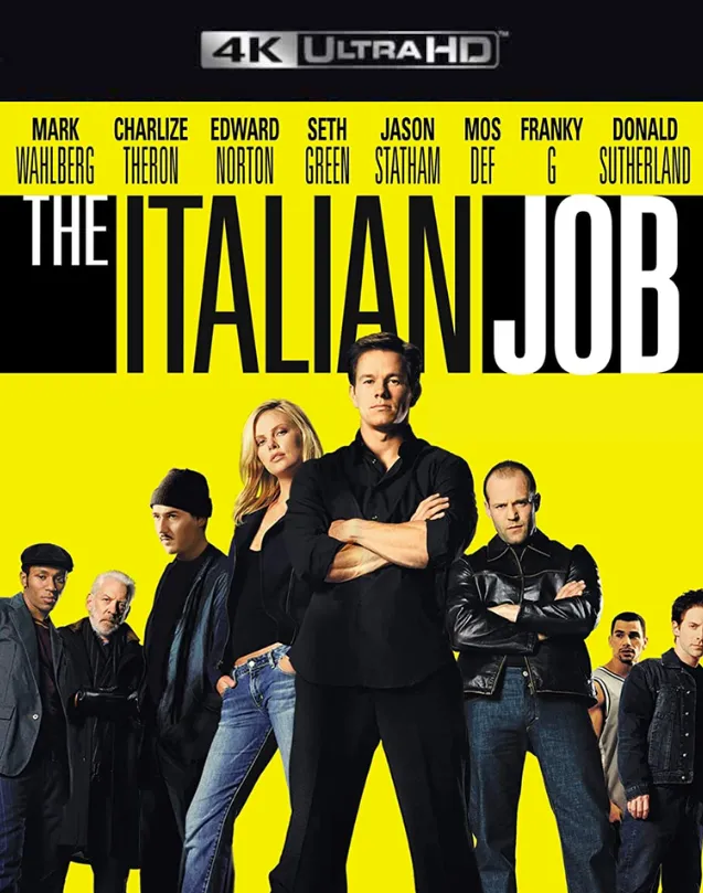 THE ITALIAN JOB 2003 VUDU 4K