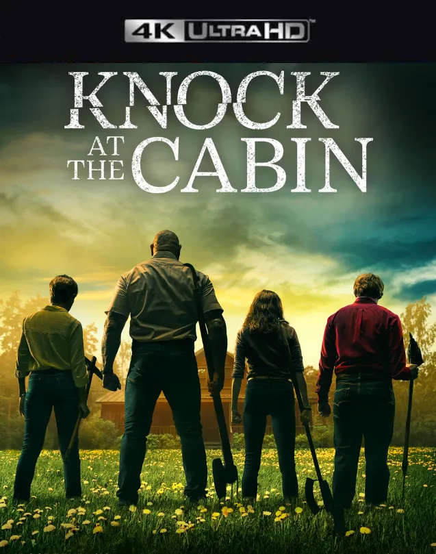 KNOCK AT THE CABIN VUDU 4K OR ITUNES 4K VIA MA