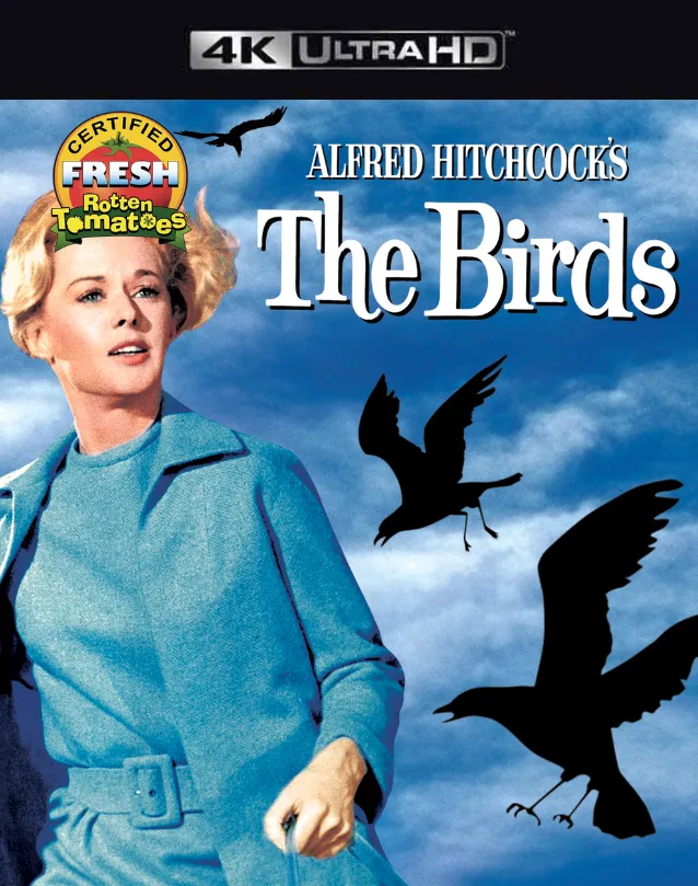 THE BIRDS 1963 VUDU 4K OR ITUNES 4K VIA MA