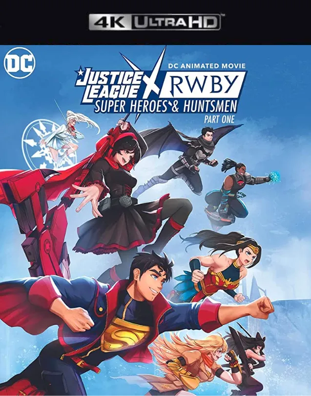 JUSTICE LEAGUE X RWBY SUPER HEROES AND HUNTSMEN PART ONE VUDU 4K OR ITUNES 4K VIA MA