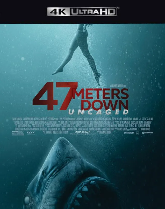 47 METERS DOWN: UNCAGED VUDU 4K OR ITUNES 4K